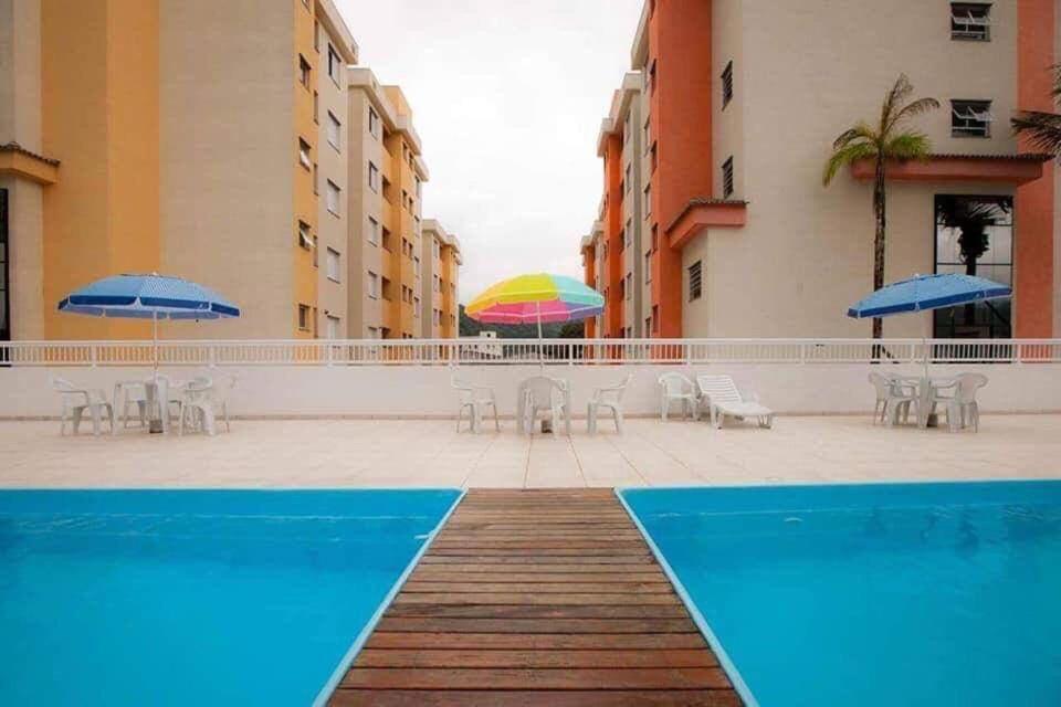 Apartamento Com Piscina Em Ubatuba-Sp Apartment Bagian luar foto