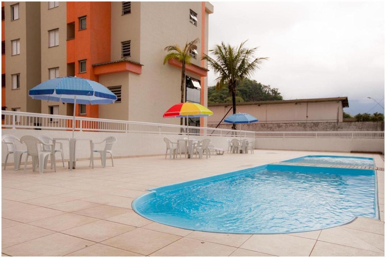 Apartamento Com Piscina Em Ubatuba-Sp Apartment Bagian luar foto