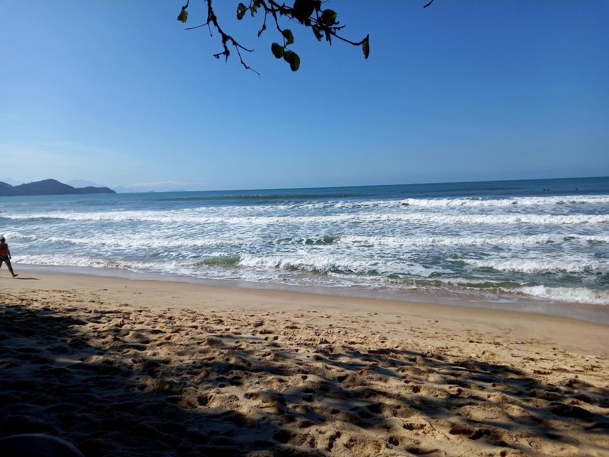 Apartamento Com Piscina Em Ubatuba-Sp Apartment Bagian luar foto